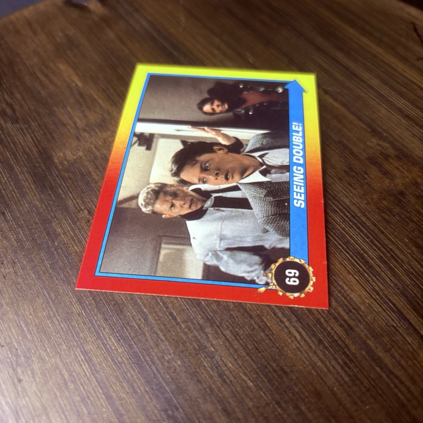 1989 Topps Back to the Future #69 "Seeing Double!" High Grade Trading Card9