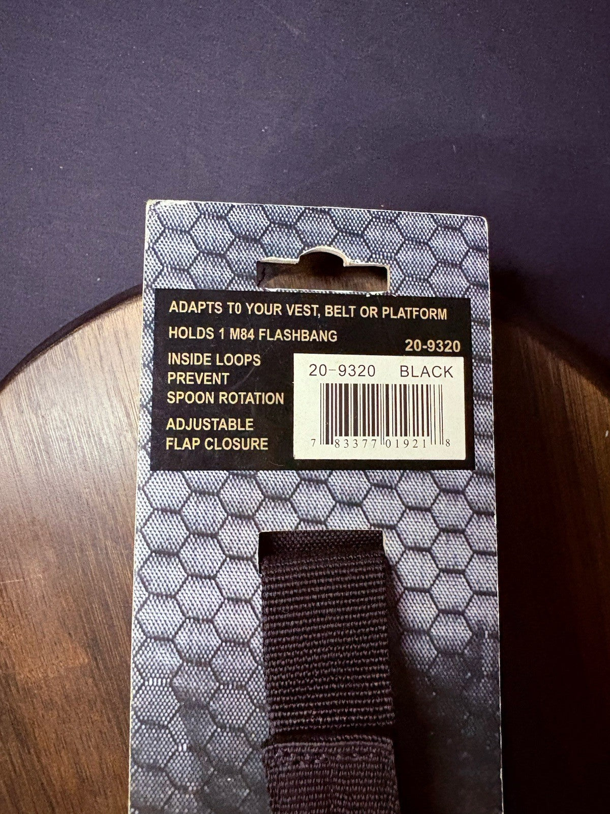 Voodoo Tactical M84 FlashBang Pouch Black Nylon W/Clip5