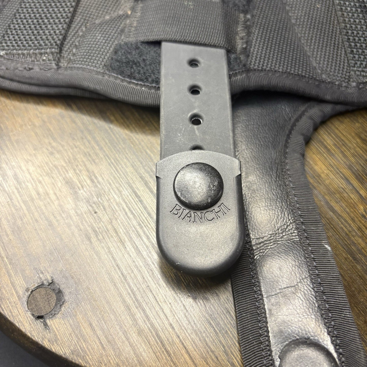 Bianchi Holster ~Nylon~ With Adjustable Snap ~RH~3