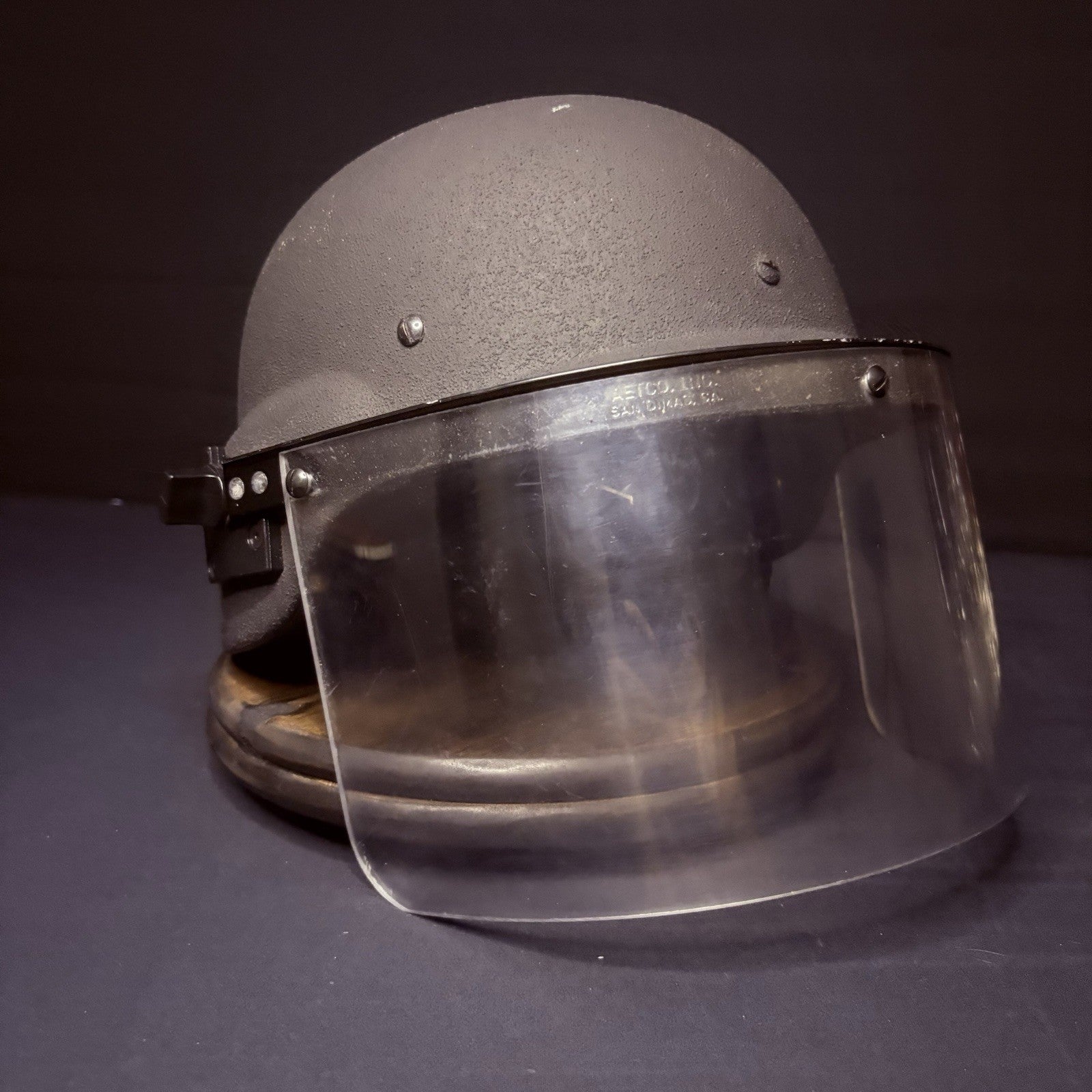 Gentex 3A (IIIA) Ballistic Helmet Removable Face Shield (XXL) Largest Helmet2