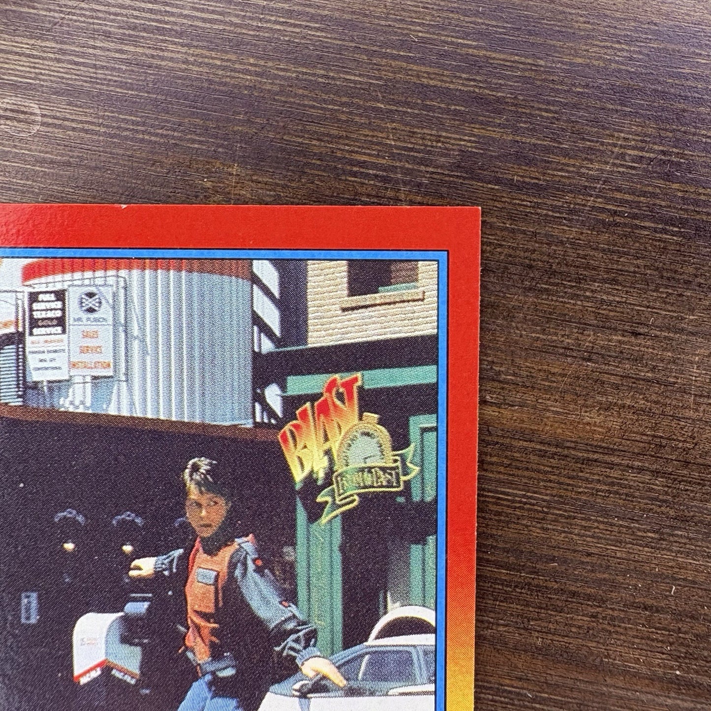 1989 Topps Back To The Future #18 "Hoverboarding Marty!" High Grade Trading Card4