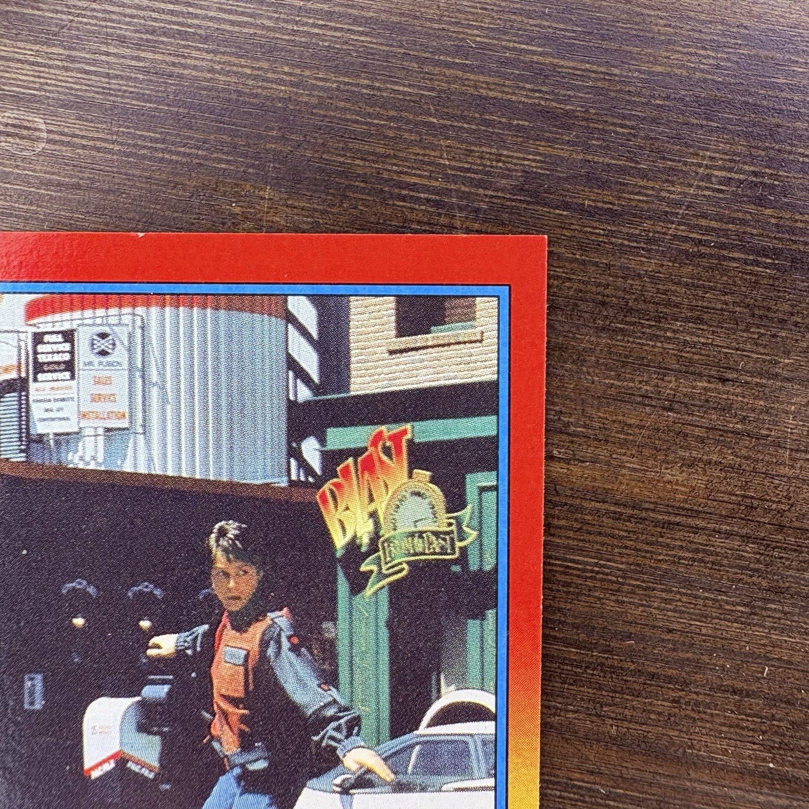 1989 Topps Back To The Future #18 "Hoverboarding Marty!" High Grade Trading Card4