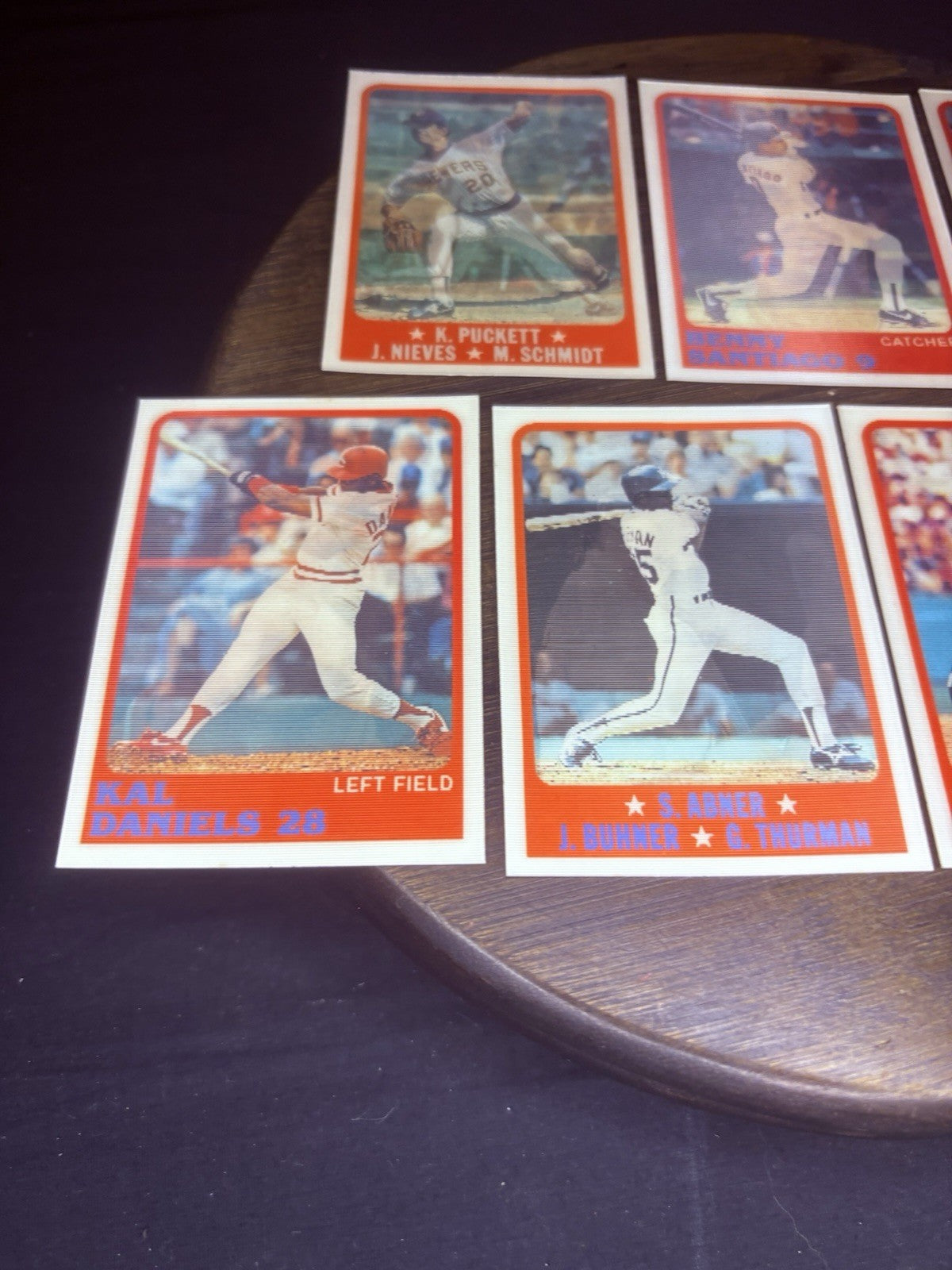 Vintage 1988 Hologram Sportflics (Lot of 7) Rare High Grade Card BO JACKSON9
