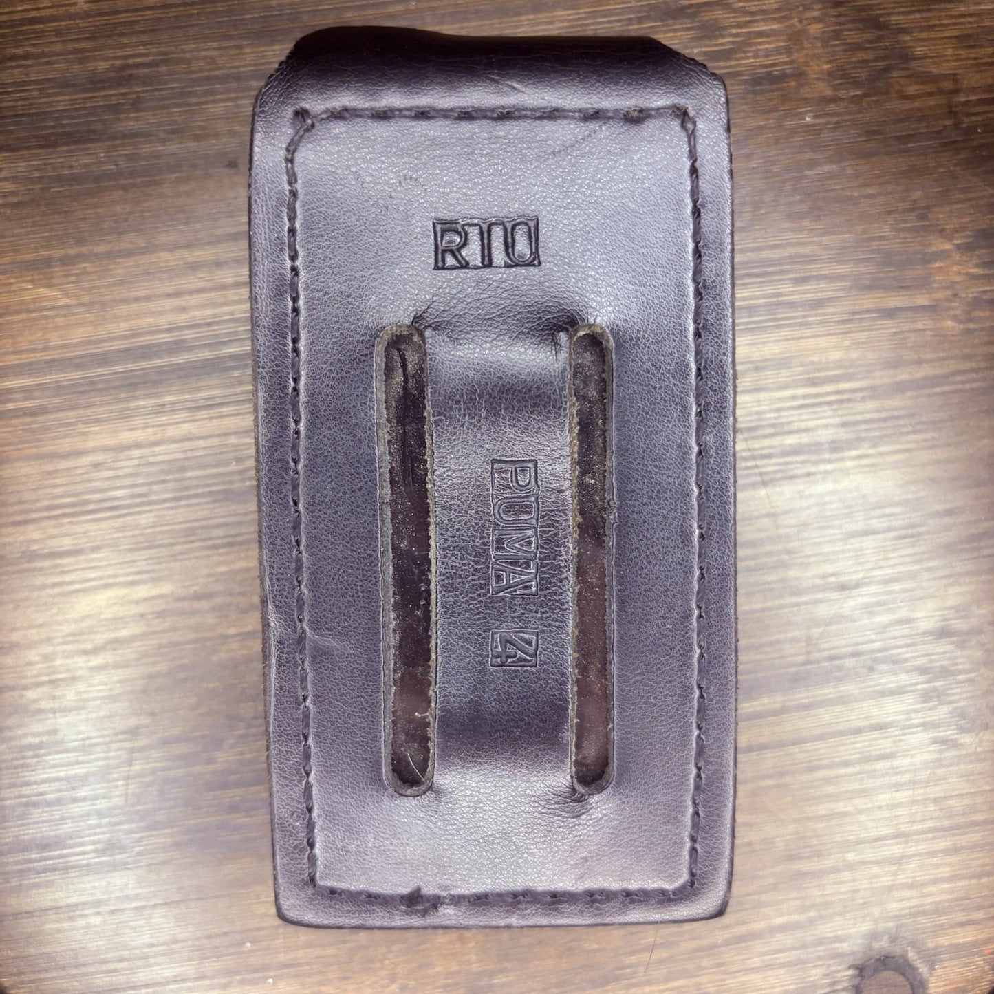 Olympus Puma 4 Law Enforcement Micro SD Voice Recorder w/Leather Case (Untested)11