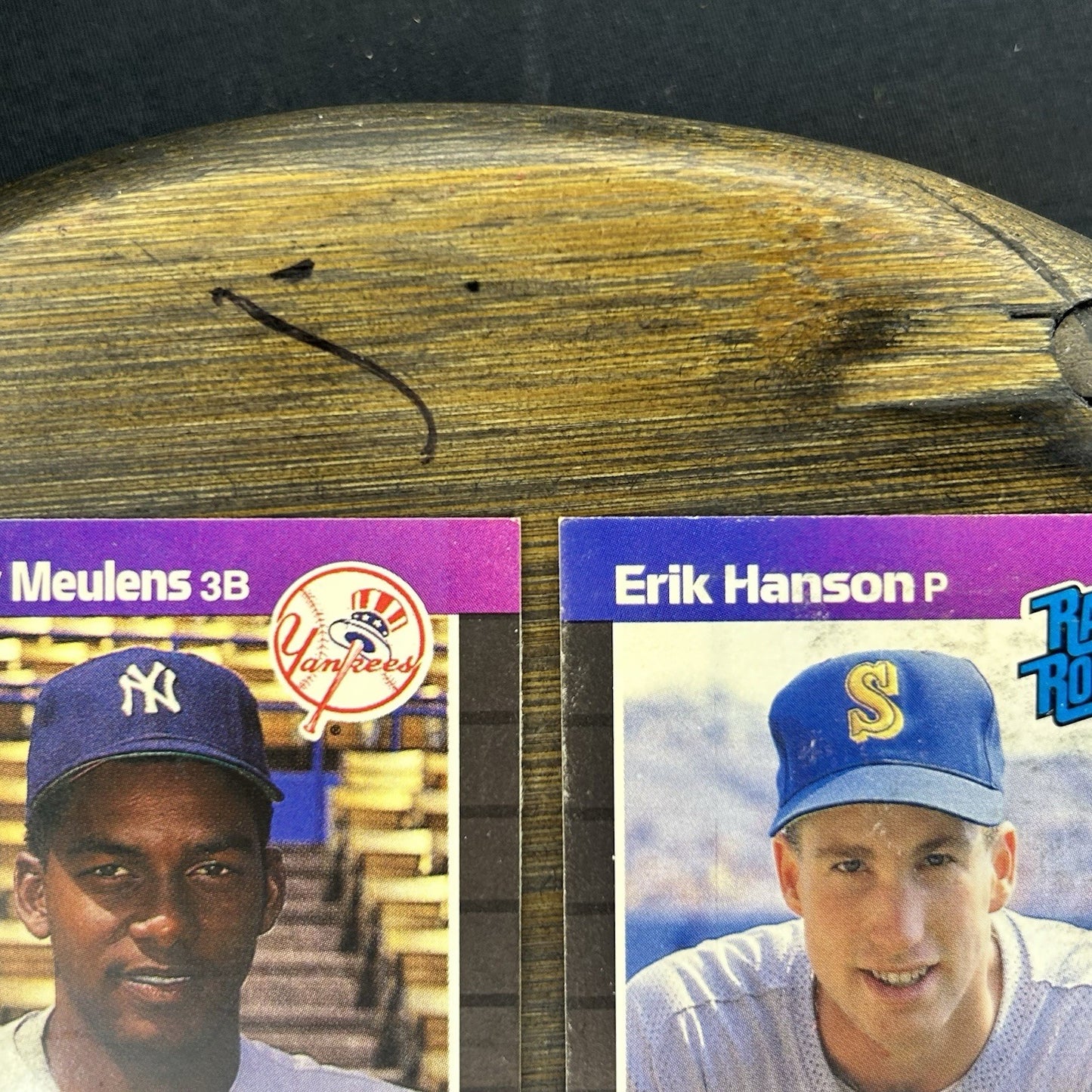 1989 Donruss Rated Rookies High Grade MLB Trading Card Lot Of (4)3