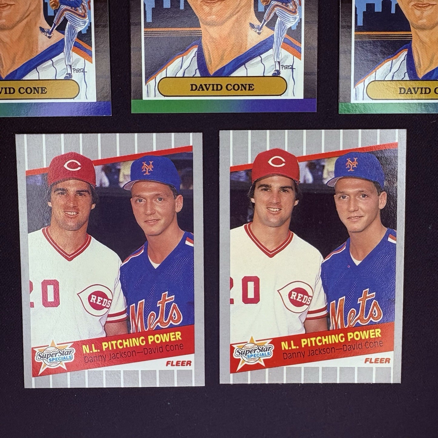1989 David Cone (Lot Of 13) Trading Cards no. 9, #636, #388, #7102