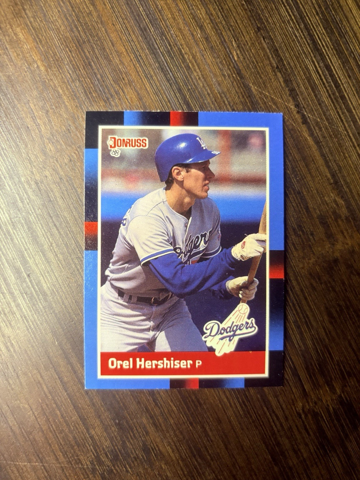 Orel Hershiser Pitcher Los Angeles Dodgers Donruss 1988 Card #940