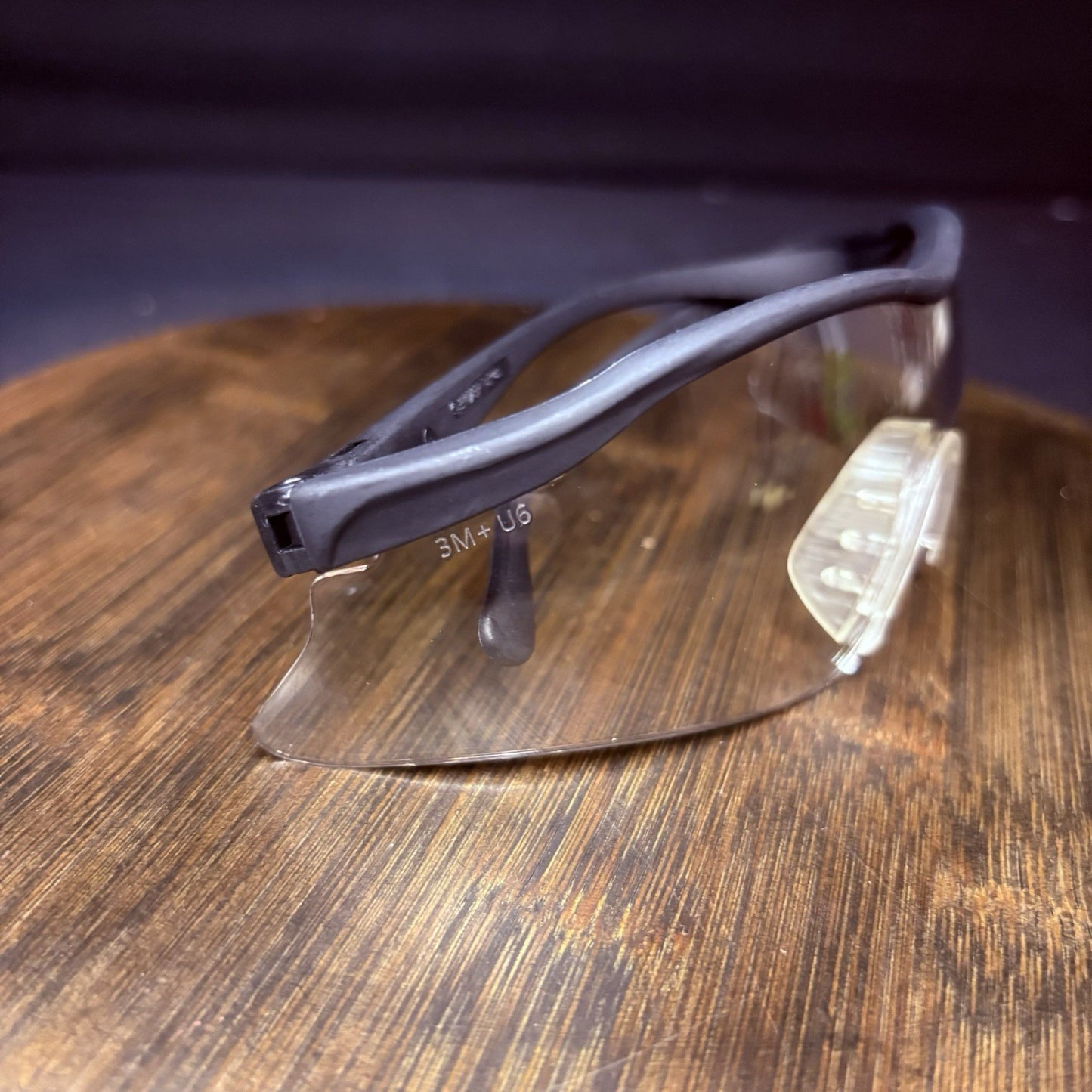 3M XSport Safety Glasses AntiFog Black Frame ANSI Z87+5