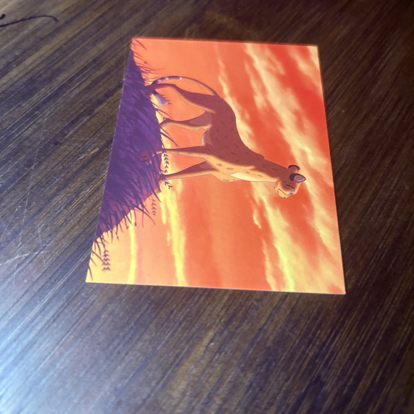 1994 SkyBox The Lion King #02 Series 1 & 2 "Animals And Birds Stir" High Grade7