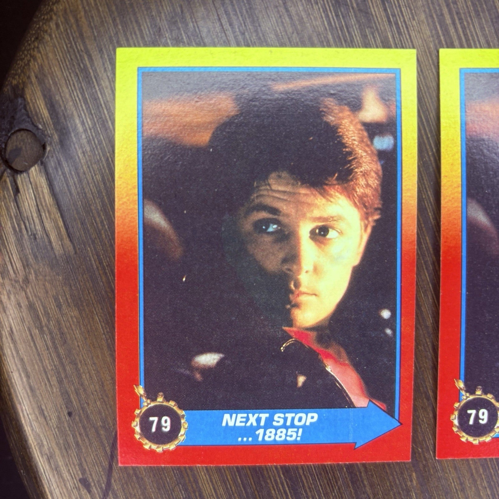 (Lot Of 3) 1989 Topps Back to the Future II #79 "Next Stop... 1885!" High Grade2