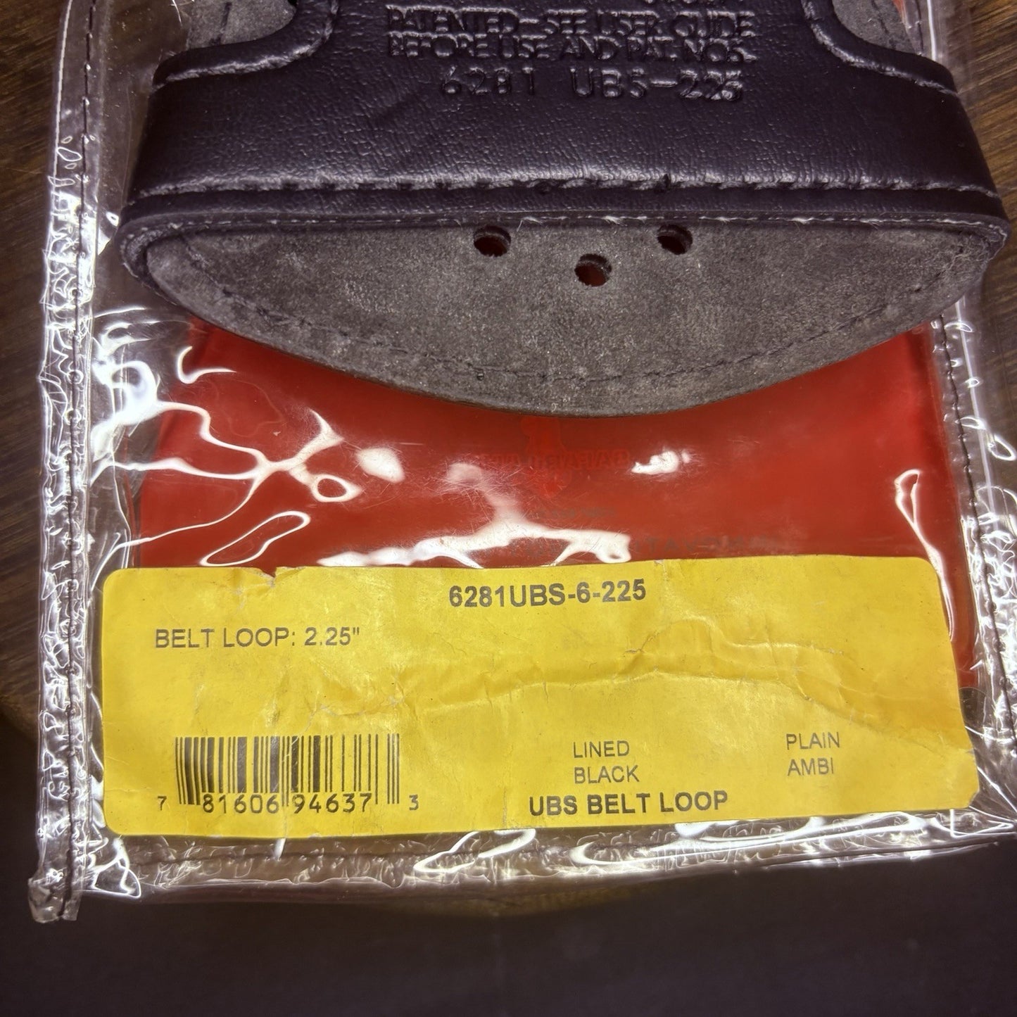 Safariland 6281 UBS-6-225 Conversion Belt Loop Slider For Taser (EDW) Holster3