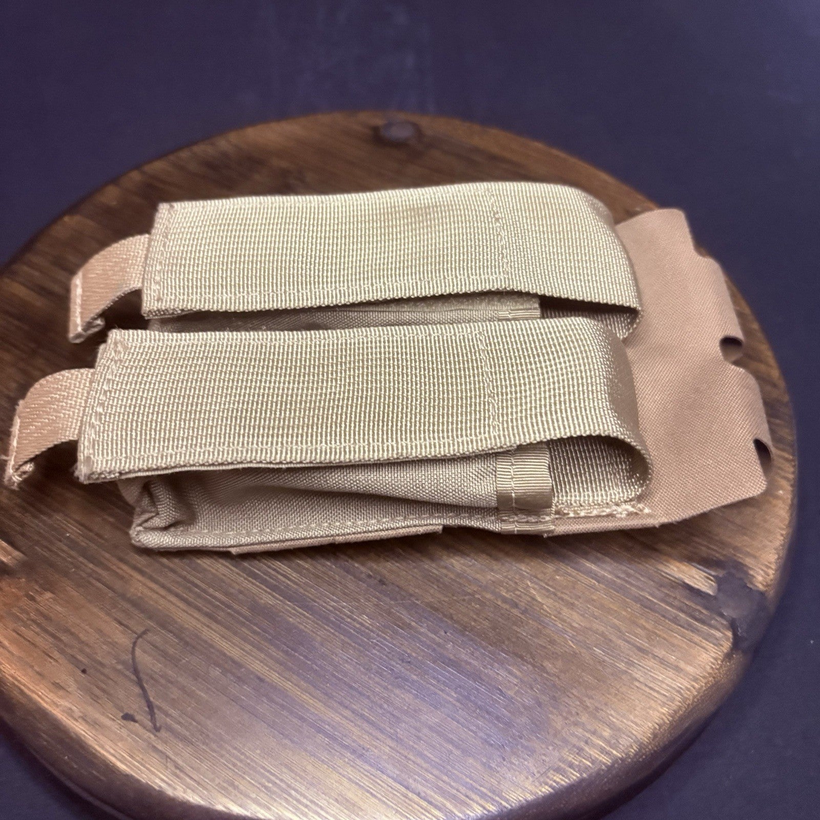 Blue Force Double Magazine MOLLE Pouch w/Retenion Clamps TP-10A Helium Whisper9