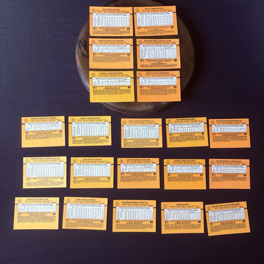 1988 Donruss High Grade Baseball Lot Of (21) Cards All NM See Photos1