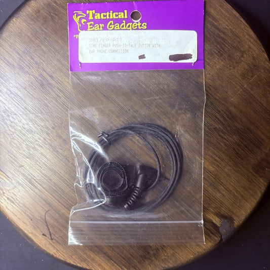 Two Way Radio Push To Talk Button 2.5mm Jack w/Ear Phone Connection (281/EP-PTT)0