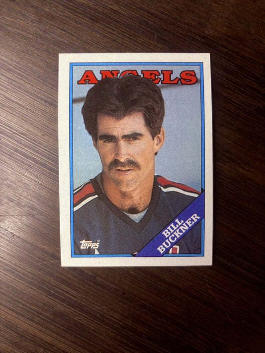 1988 Topps Tiffany Bill Buckner High Grade Baseball Card #1470