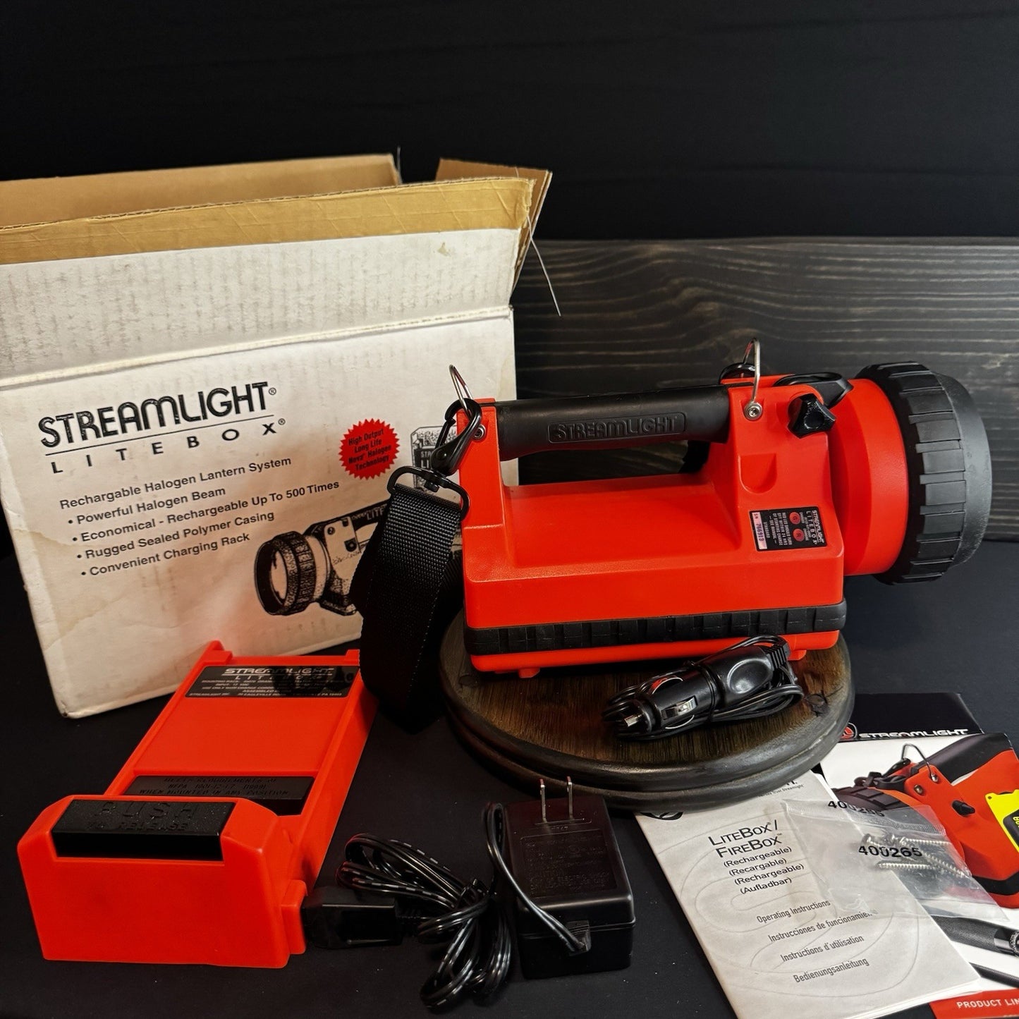 Streamlight Litebox Flashlight And Charger Needs Battery5