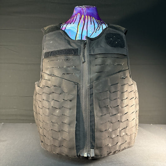 PB AXIIIA Level 3A(IIIA) Armor Size X-Large w/Safariland V1 Overt Carrier Vest0