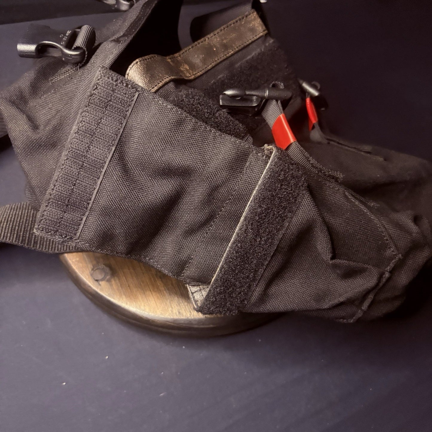 Gas Mask Or Large Utility Pouch EMT Tactical Military Hunting Black Nylon Case7