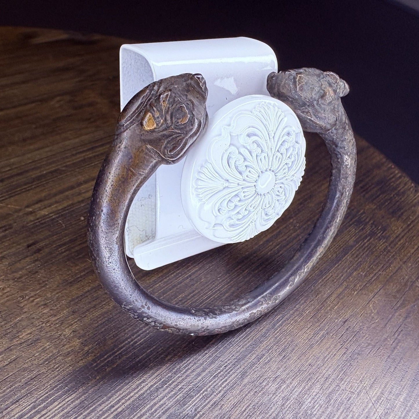 Achaemenid Empire Bronze Bracelet 500BC Bangle w/Proof Of Authenticity 2500 y/o2