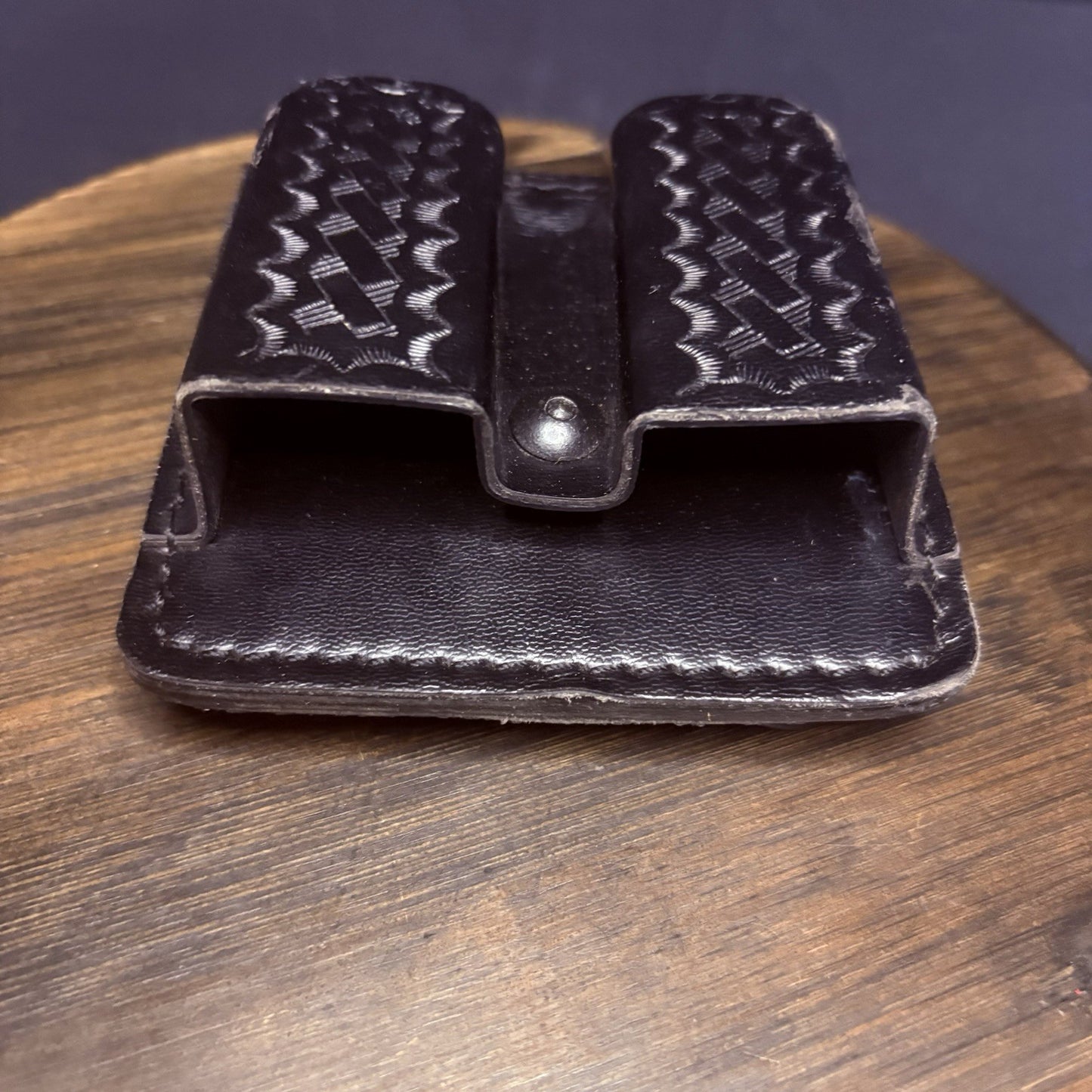 Safariland GLOCK 17 / 22 Double Mag Pouch 75 Open Top Basket Weave4