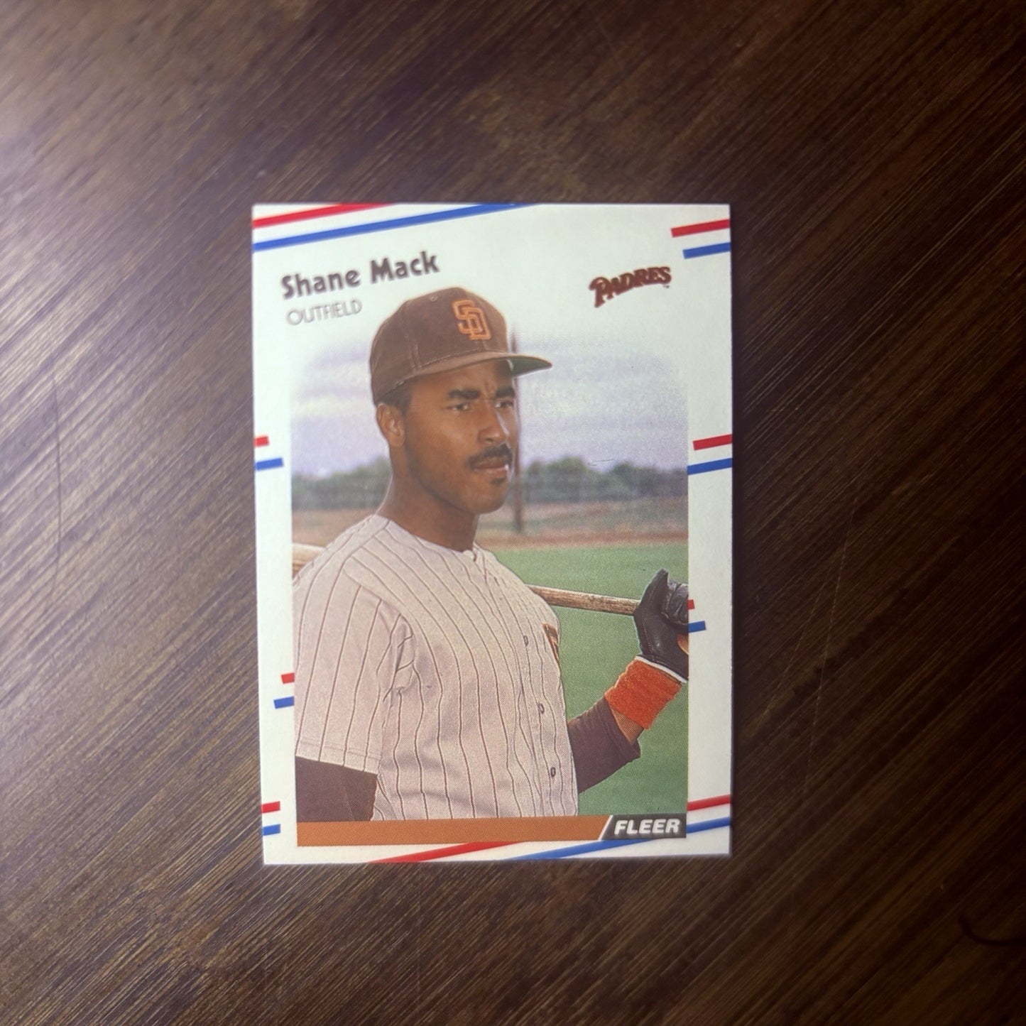 1988 Fleer Shane Mack San Diego Padres #5900