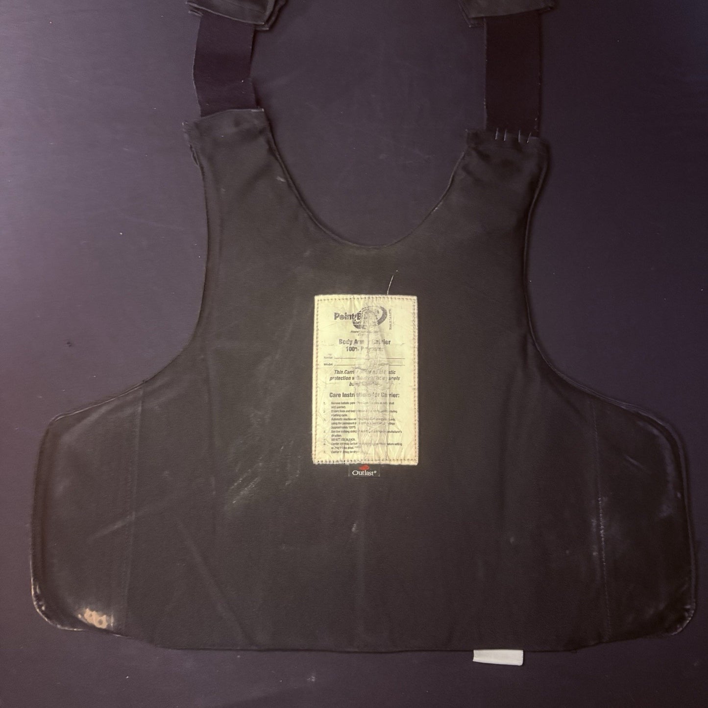 PB 3A Bullet Proof Vest Size XL w/Trauma Plate IIIA Concealable Body Armor8
