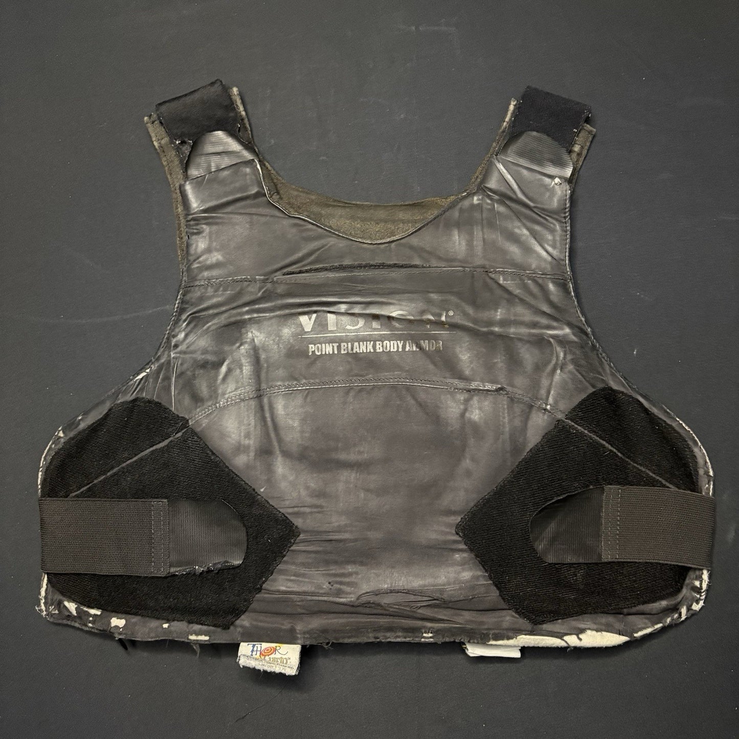 PB Level II (2) Bullet Proof Vest Size SMALL Concealable Vest w/ Trauma Plate1
