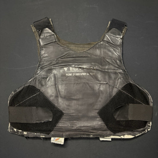 PB Level II (2) Bullet Proof Vest Size SMALL Concealable Vest w/ Trauma Plate1