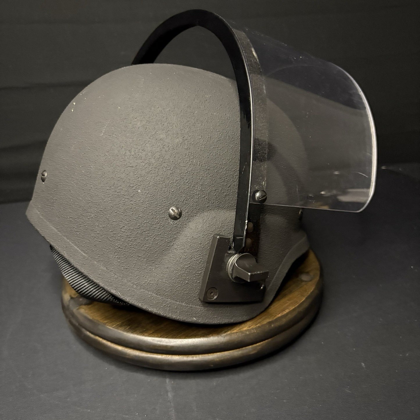 Ballistic IIIA Helmet w/ Removable Face Shield USA Made Size Medium Bullet Proof12