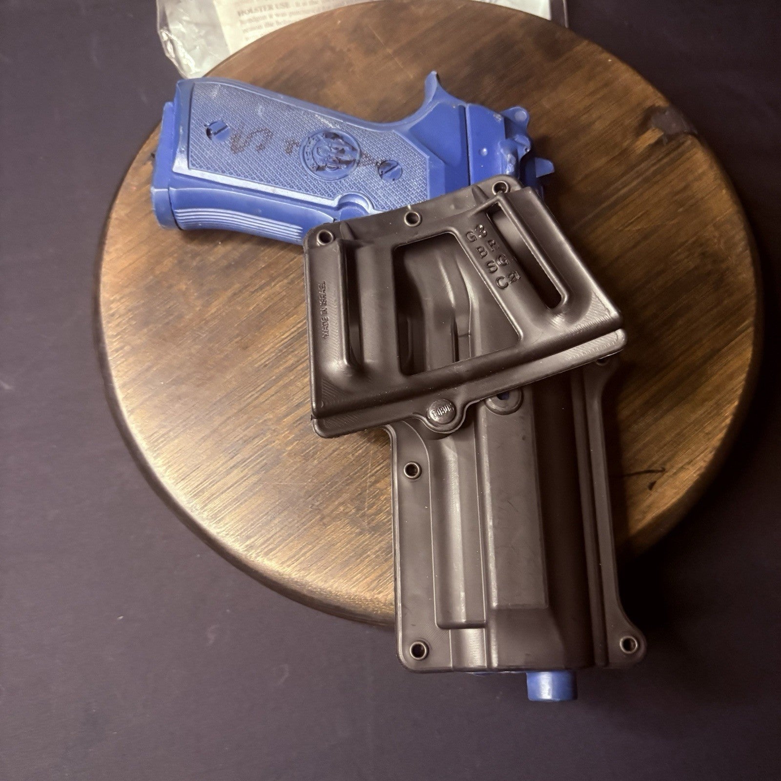 NEW Uncle Mikes Beretta 92 Polymer Hip Holster LH w/ Belt Loop2