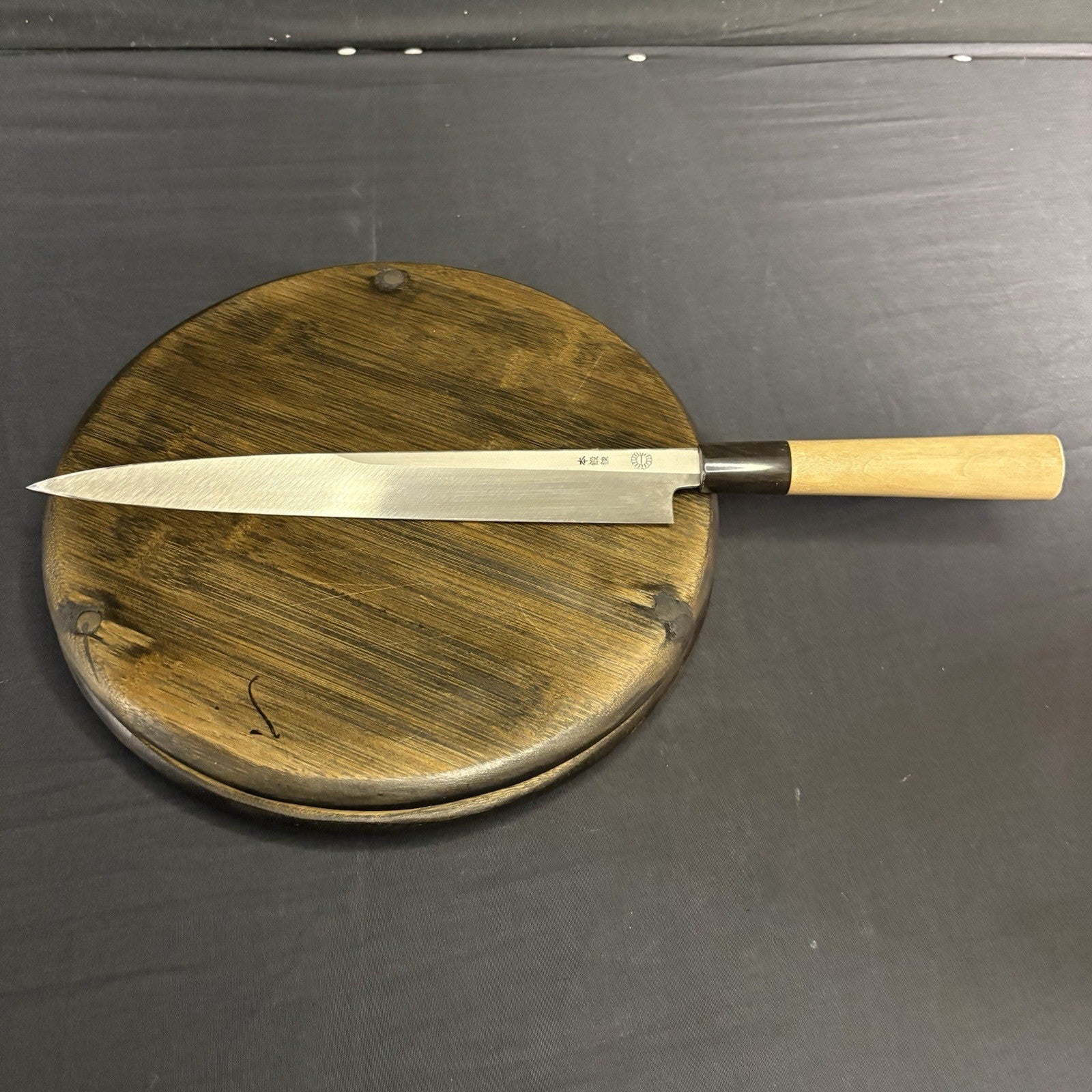 Kikuichi Japanese Chef Knife Kasumitogi Yanagi Sashimi Knife YKT24 9.5” or  24cm12