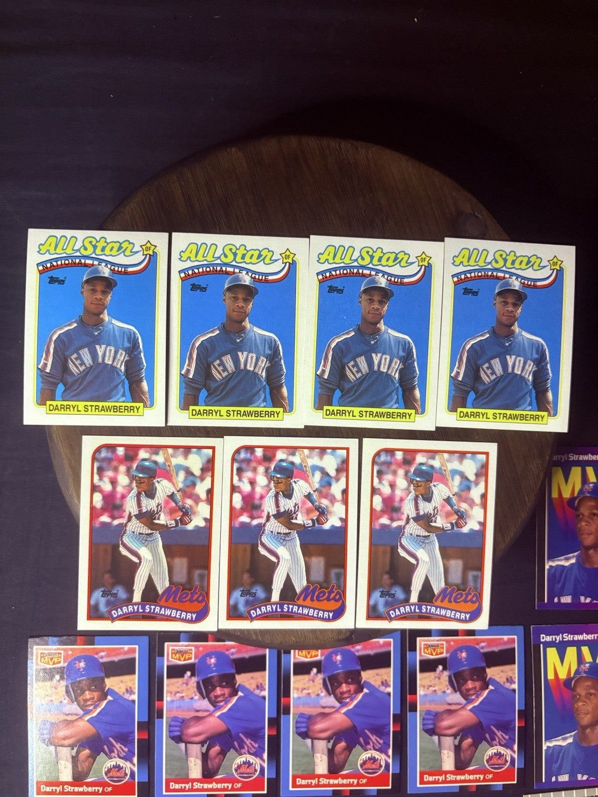 Darryl Strawberry Lot(22) Baseball Cards 1988 Fleer HIGH GRADE New York Mets MLB7