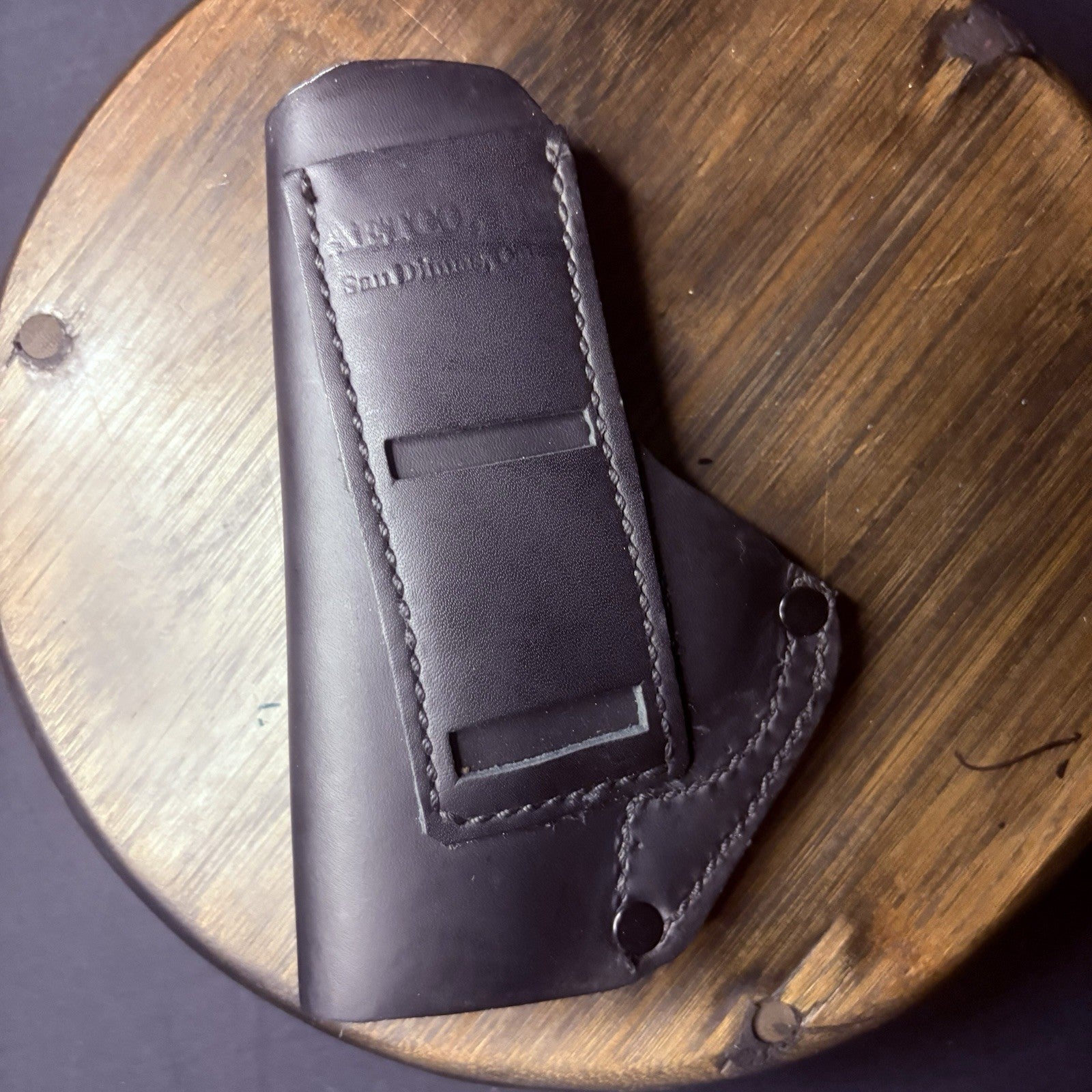 Aetco Concealment Holster Leather RH&LH IWB Universal Holster5