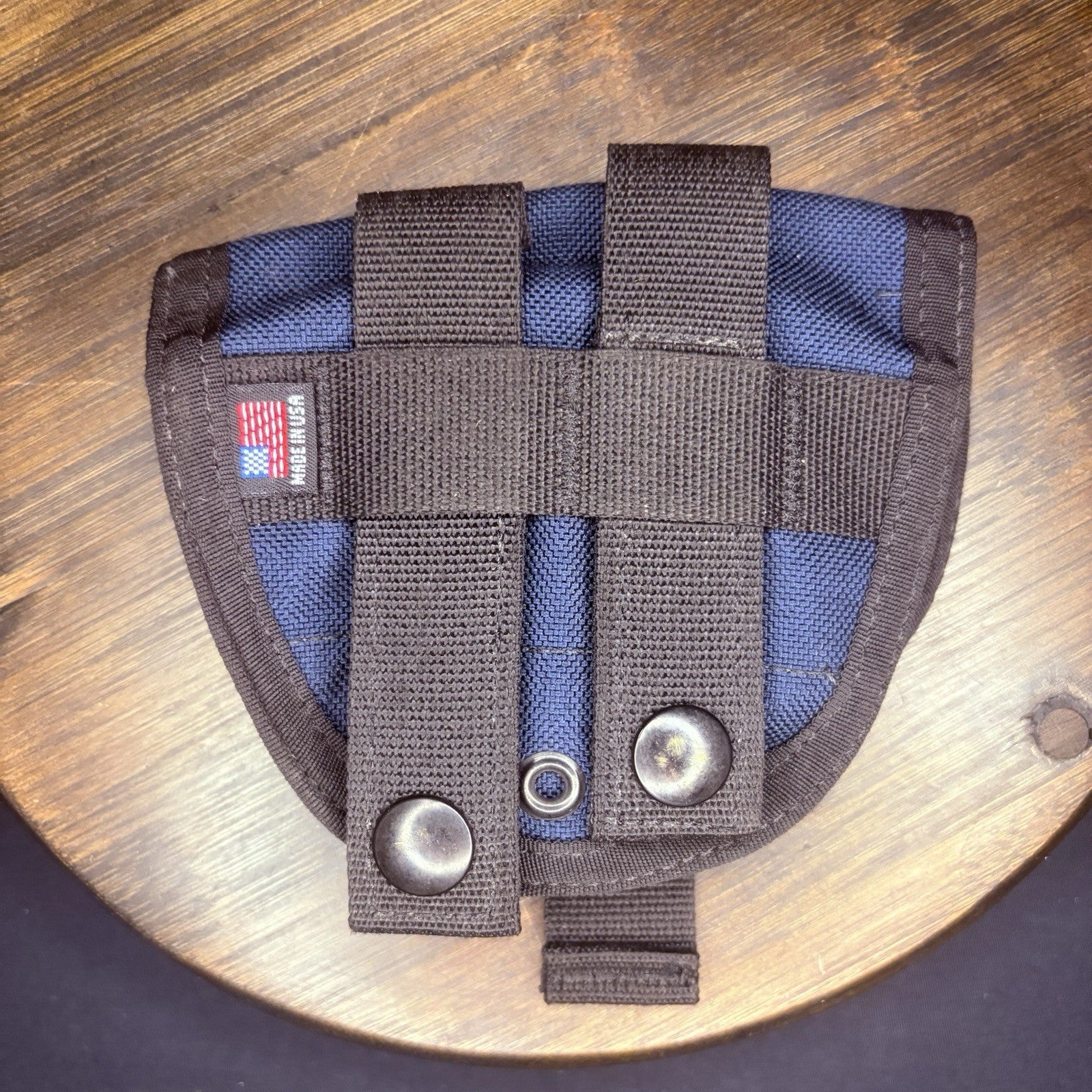 Small MOLLE Pouch Blue Nylon MADE IN USA2