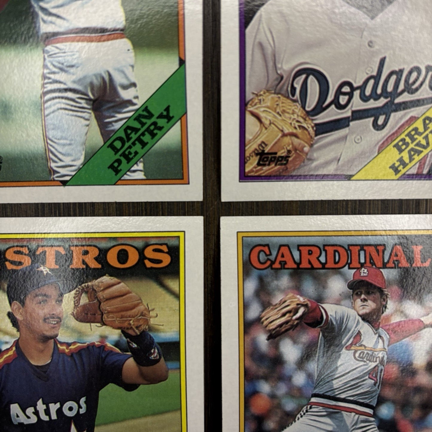 1988 Topps High Grade Cards #546, #78, #698, #82, #94, #380 (Lot Of 6)7