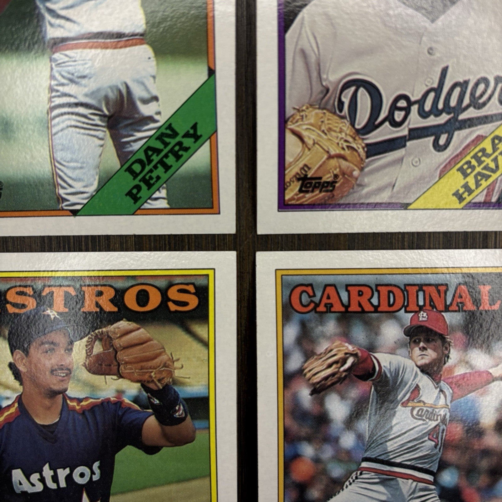 1988 Topps High Grade Cards #546, #78, #698, #82, #94, #380 (Lot Of 6)7