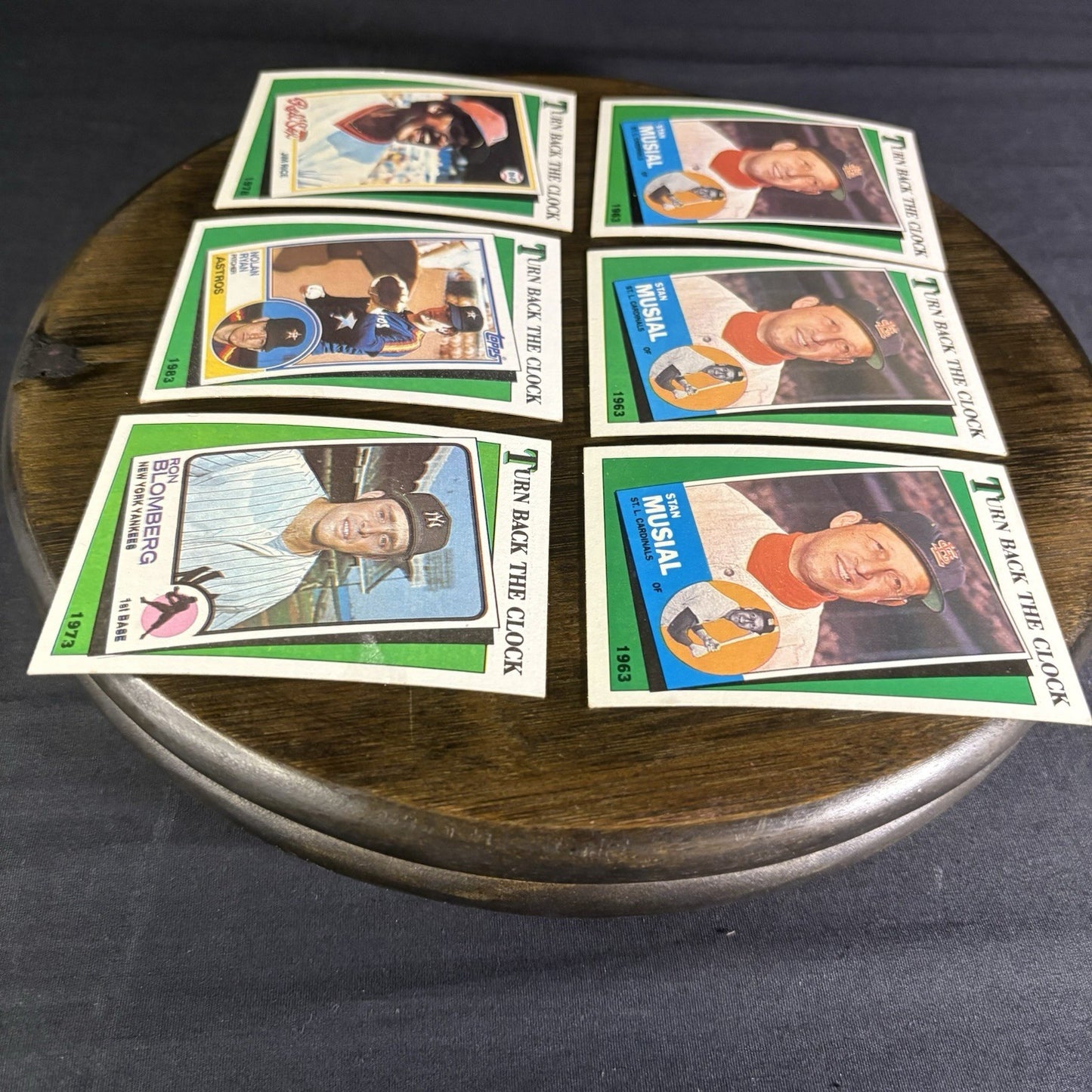 1988 Topps Turn Back the Clock Lot (6) Card #665 #661 #663 #662 High Grade9