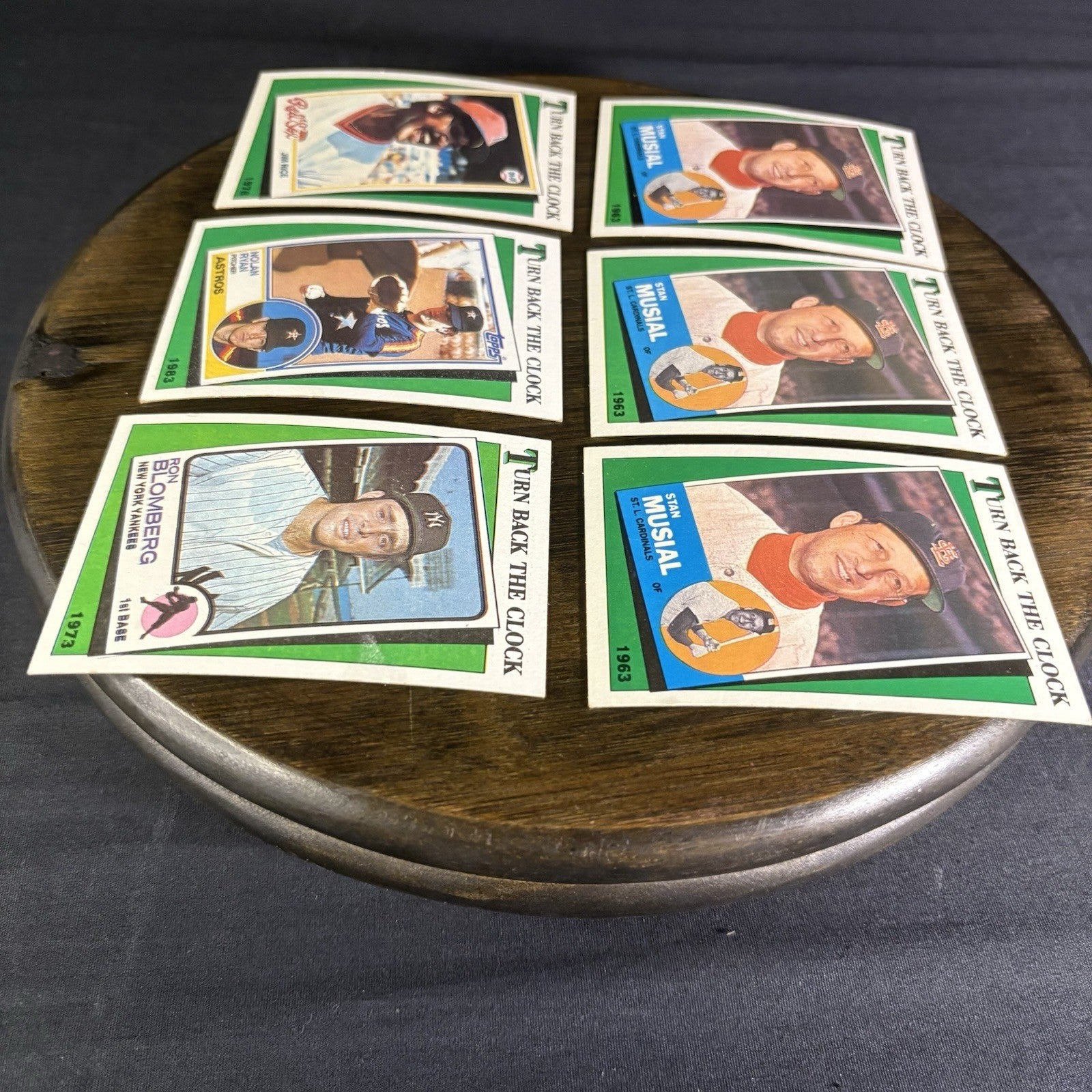 1988 Topps Turn Back the Clock Lot (6) Card #665 #661 #663 #662 High Grade9