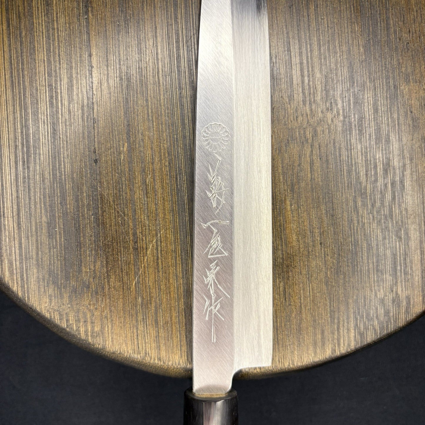 Kikuichi Japanese Chef Knife Kasumitogi Yanagi Sashimi Knife YKT21 8” or  21cm9