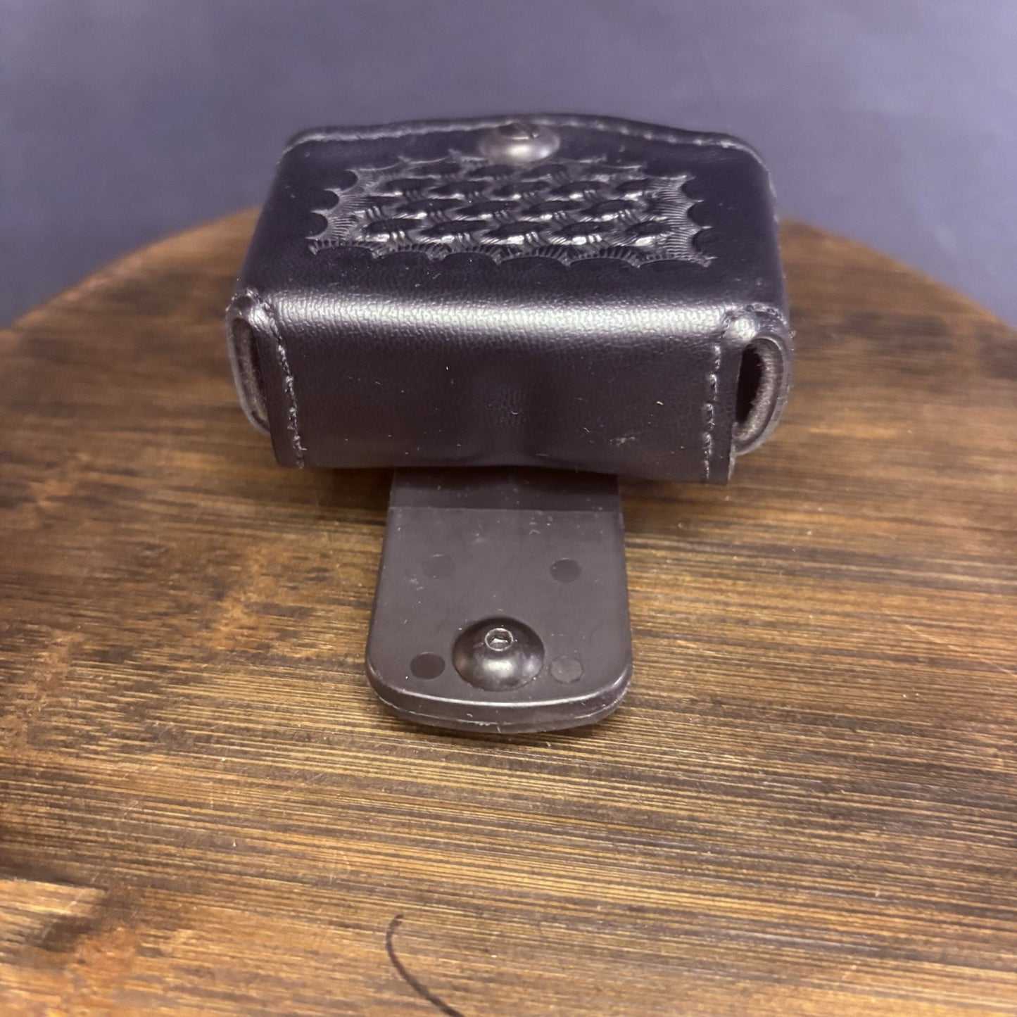 Safariland 177 Double 9mm Competition Magazine Pouch Open Top Basket Weave6