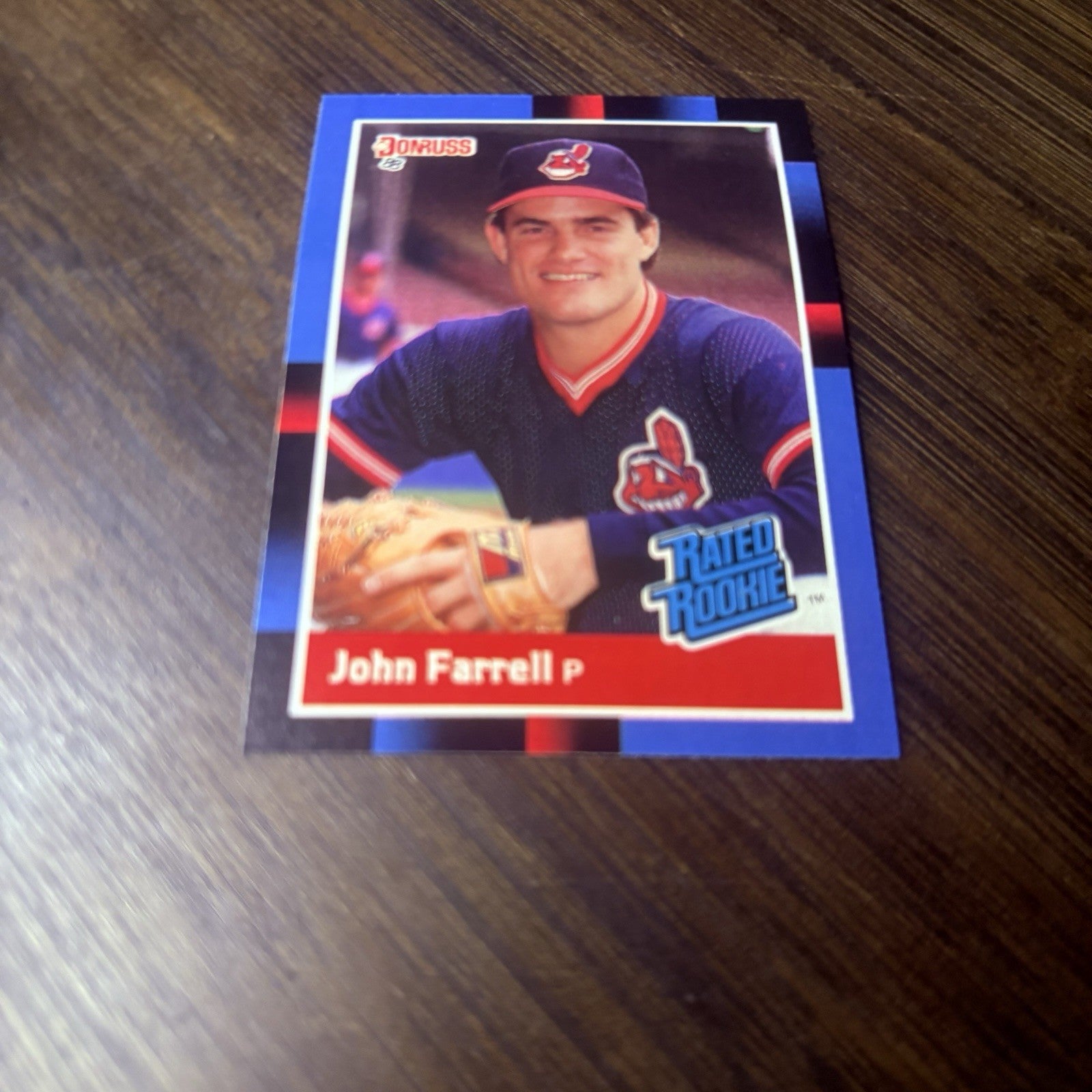 1988 Donruss  Rated Rookie John Farrell #42 (RC) High Grade2