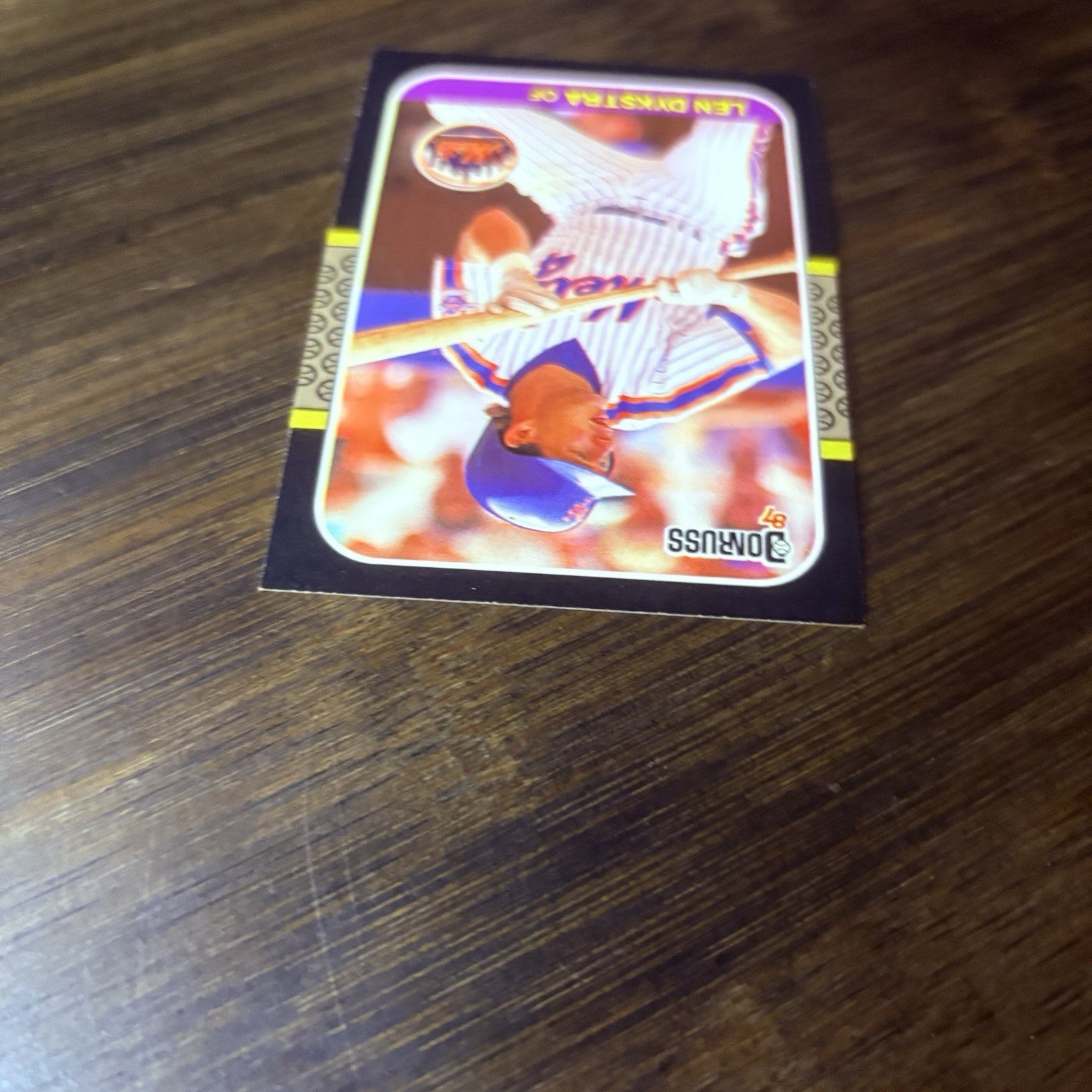 Len Dykstra 1987 Donruss #611 HOF New York Mets High Grade See Photos4