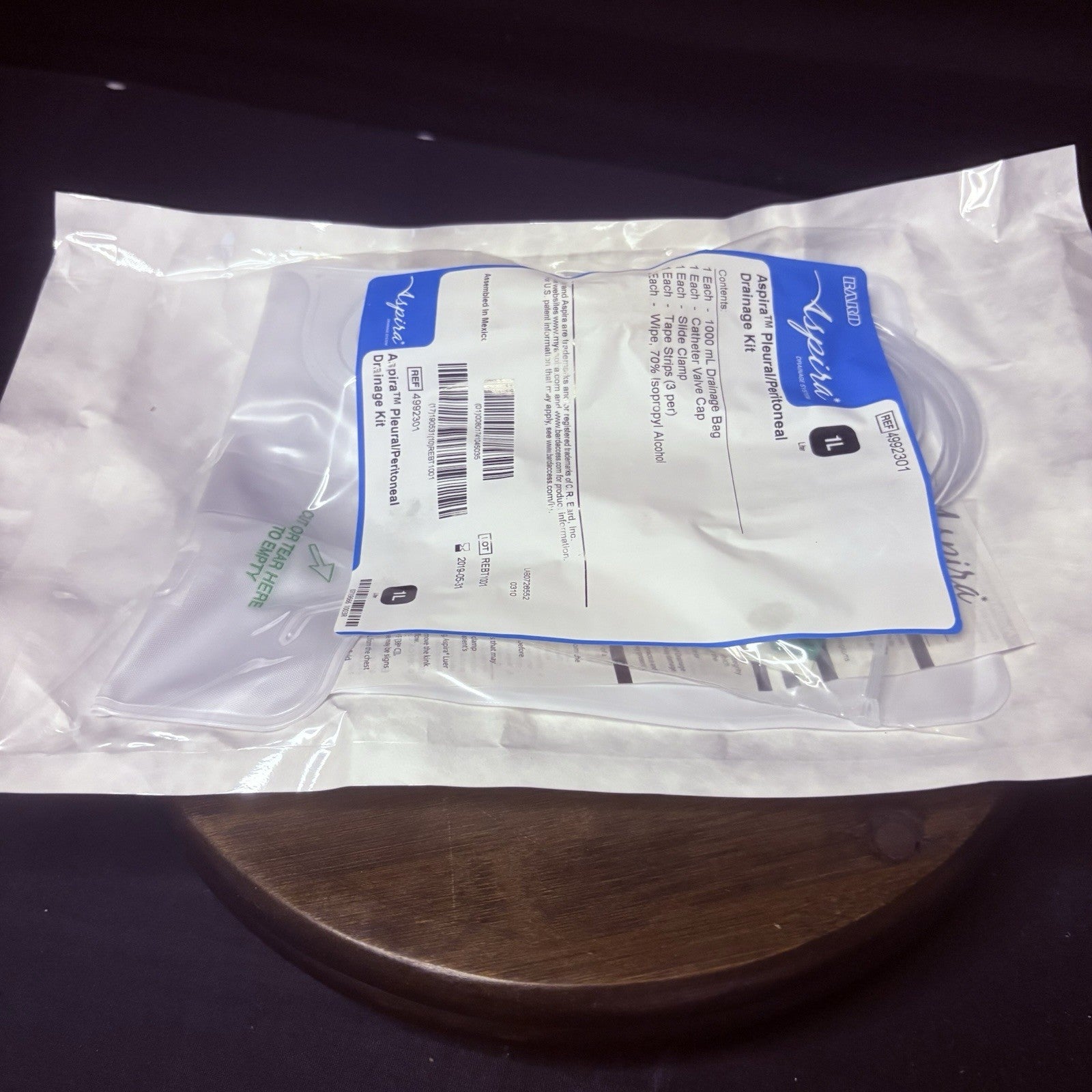 Aspire Drainage Systems - Drainage Kits - 4992301 - Pleural/Peritoneal 1,000ml5