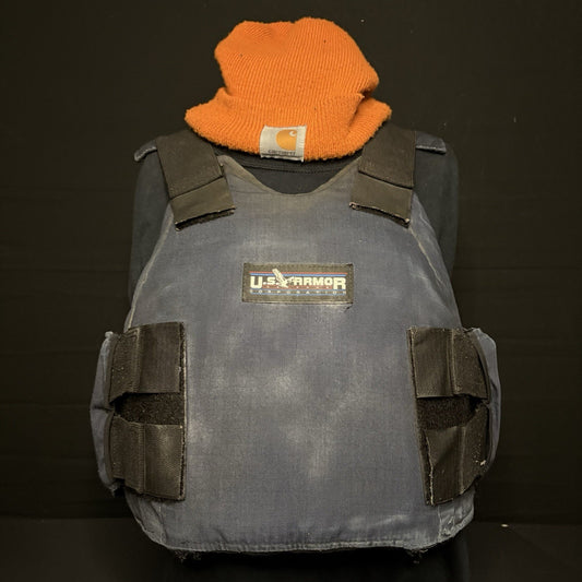 US Armor Level II (2) Bullet Proof Vest (Size Female Medium) Concealable Vest0