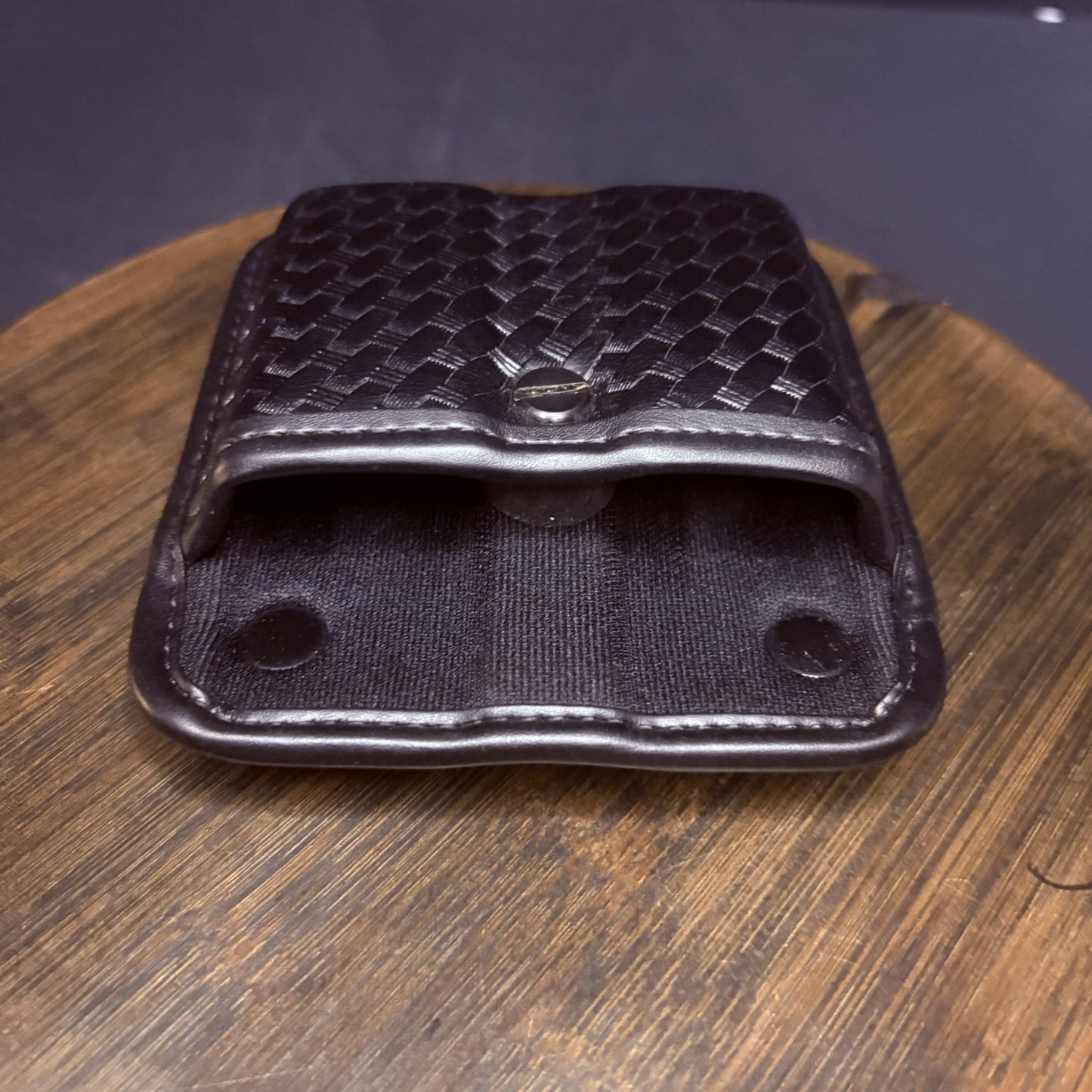 Bianchi Mag Magazine Pouch Open Top Size 2 AccuMold Elite 9mm & .40 Basket Weave3