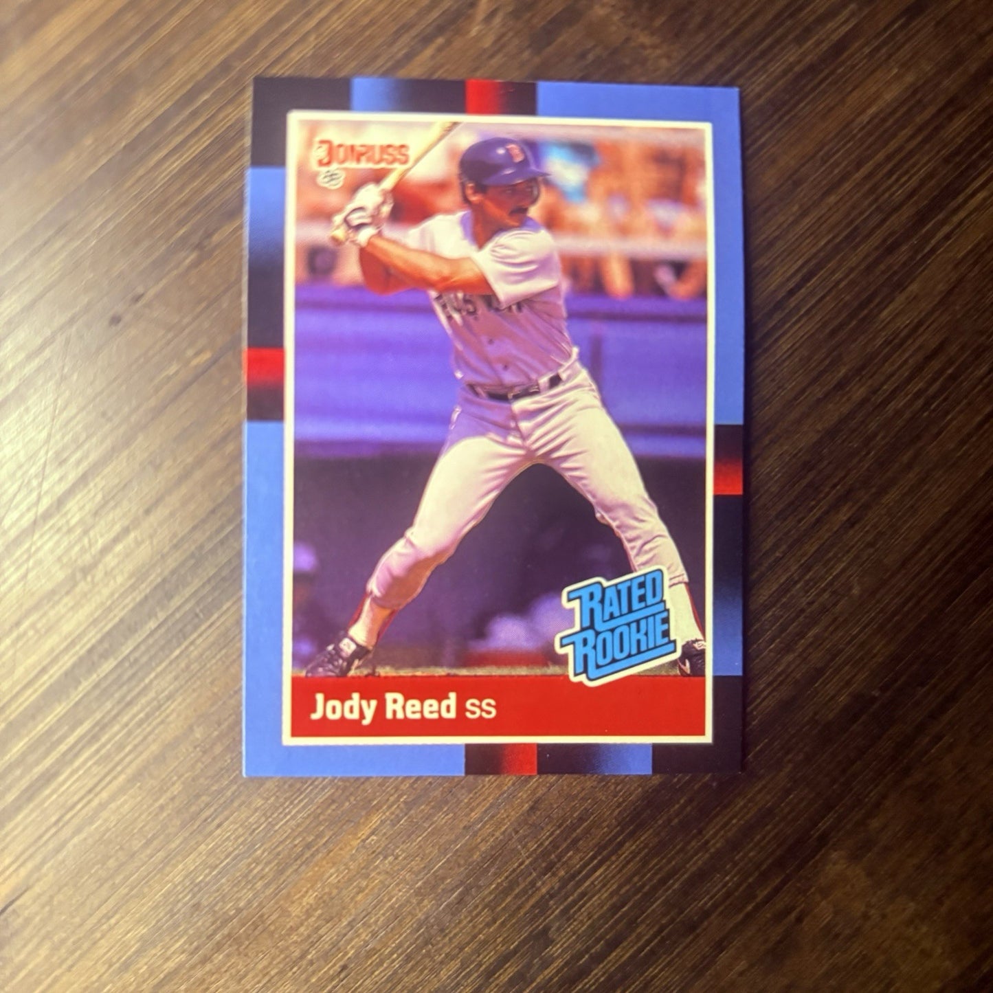 1988 Jody Reed Donruss Rated Rookie #41 Boston Baseball Card High Grade0