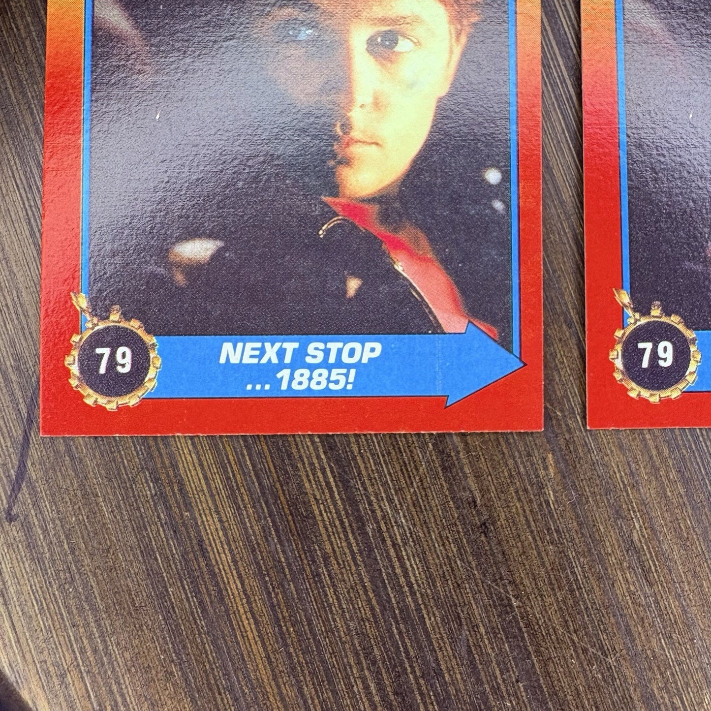 (Lot Of 3) 1989 Topps Back to the Future II #79 "Next Stop... 1885!" High Grade6