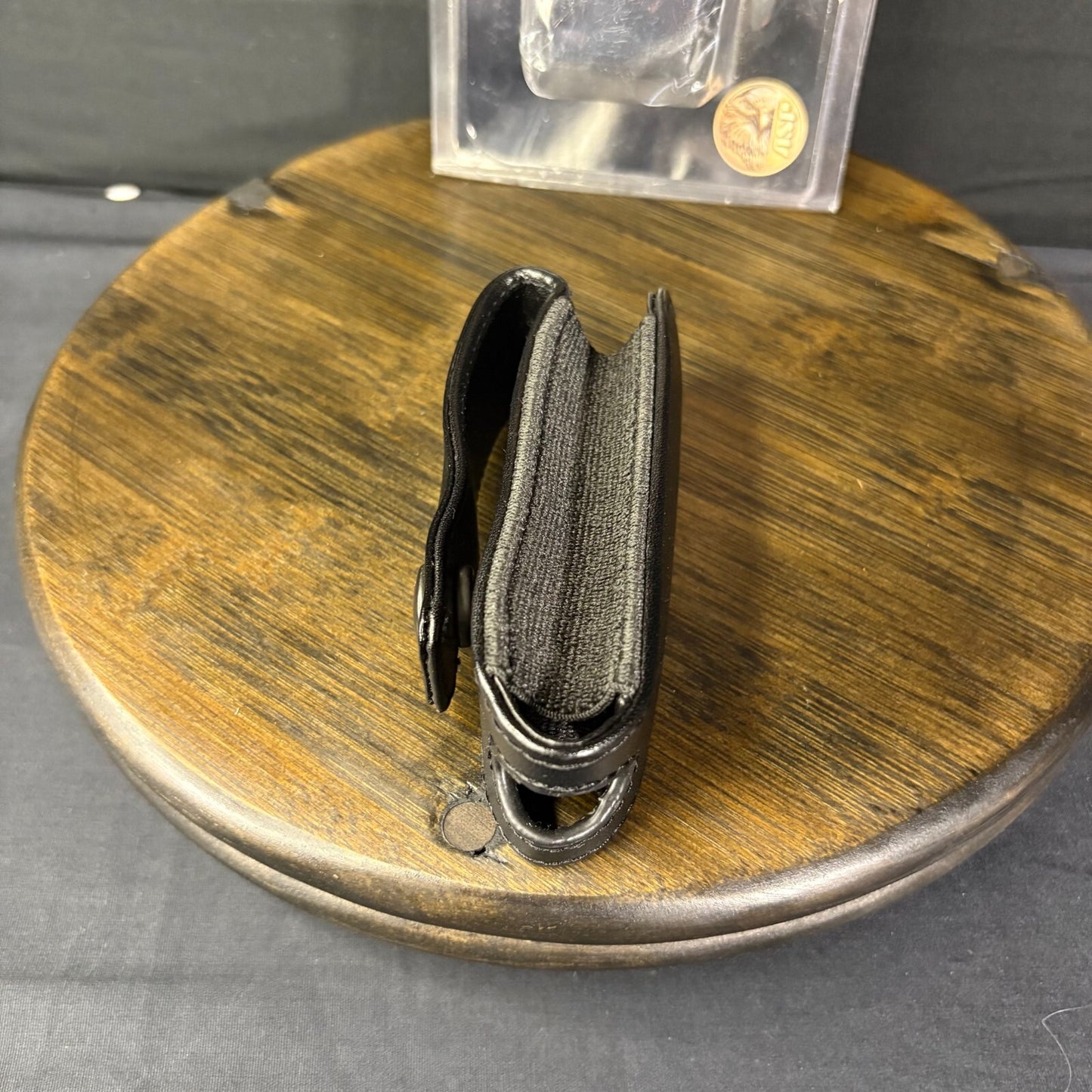 ASP Leather Duty Scabard/ Holster For 16” FrictionLoc Or Triad Flashlight3