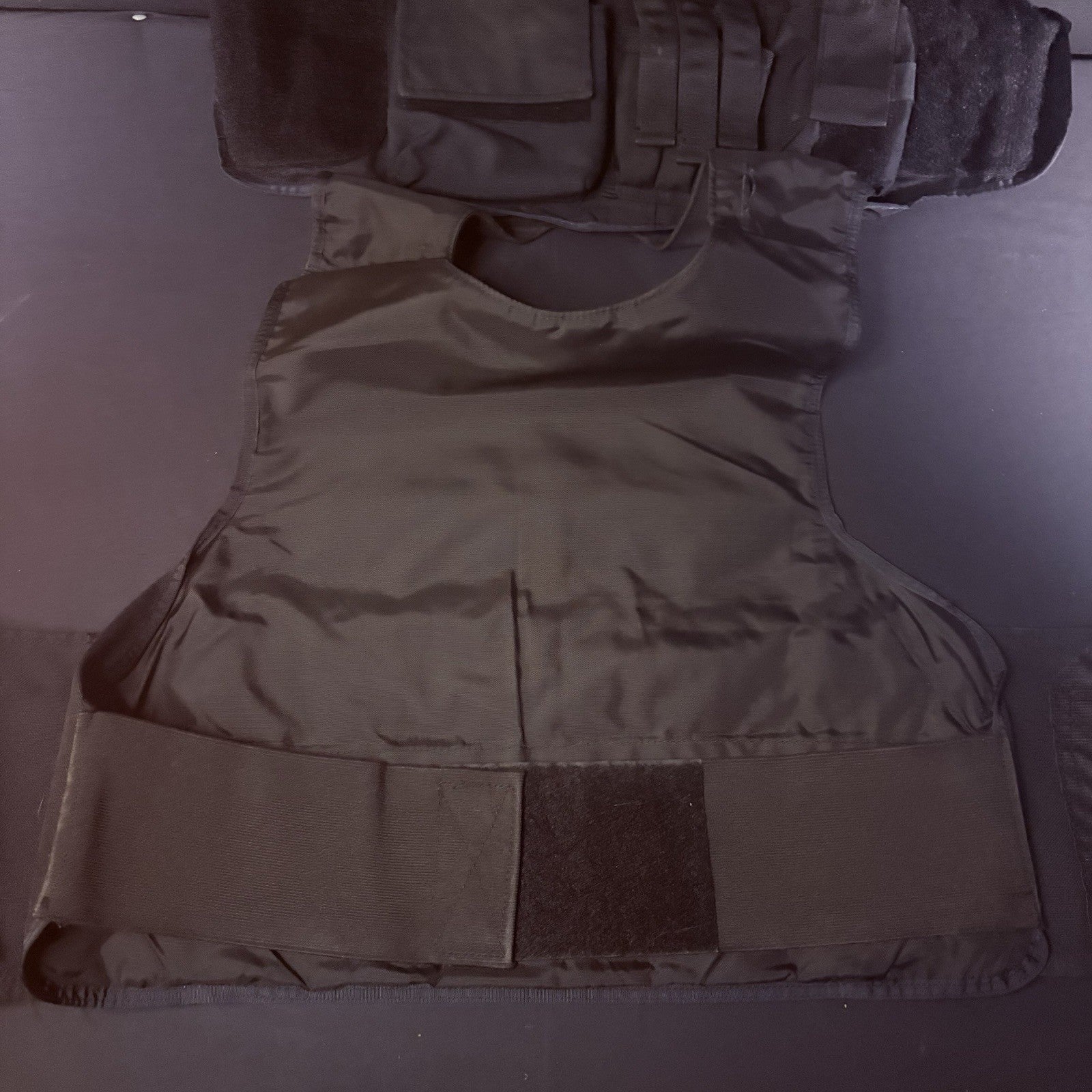 Cordura Tactical Plate Carrier Size XL USA Made w/Radio, Mag, Utility Pouches13