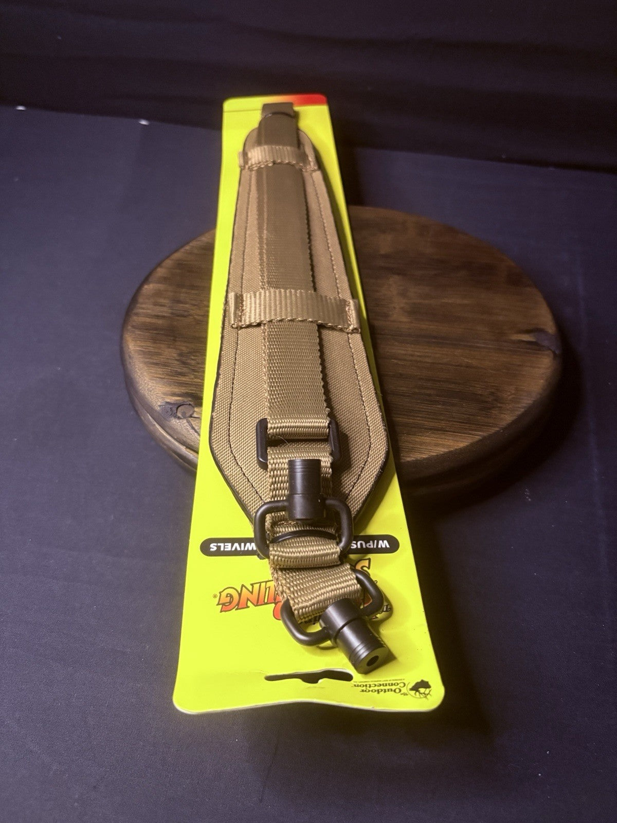 Outdoor Connection Padded Super Sling Coyote Brown Rifle Sling w/QD Swivels7